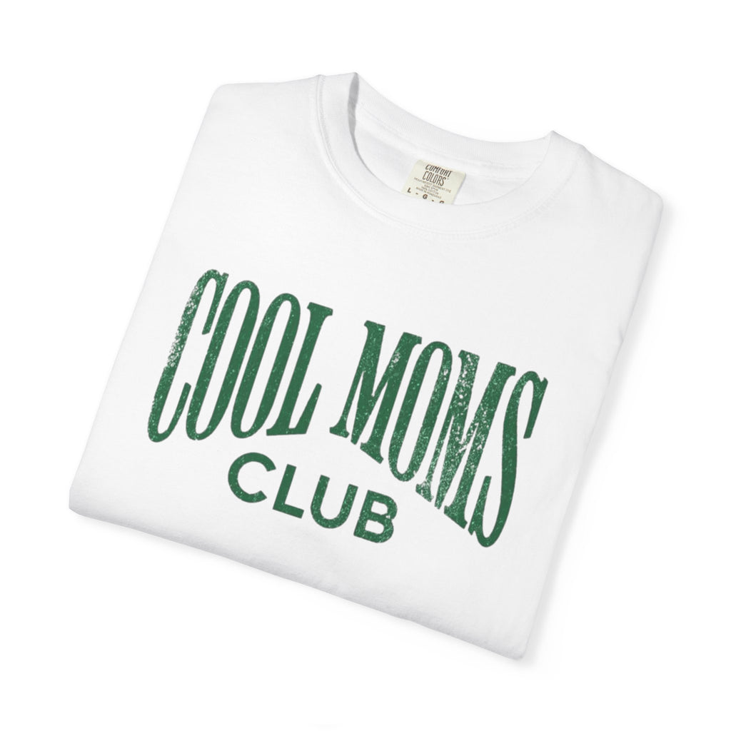 Cool Moms Club T-Shirt — Vintage Collegiate Mom Tee