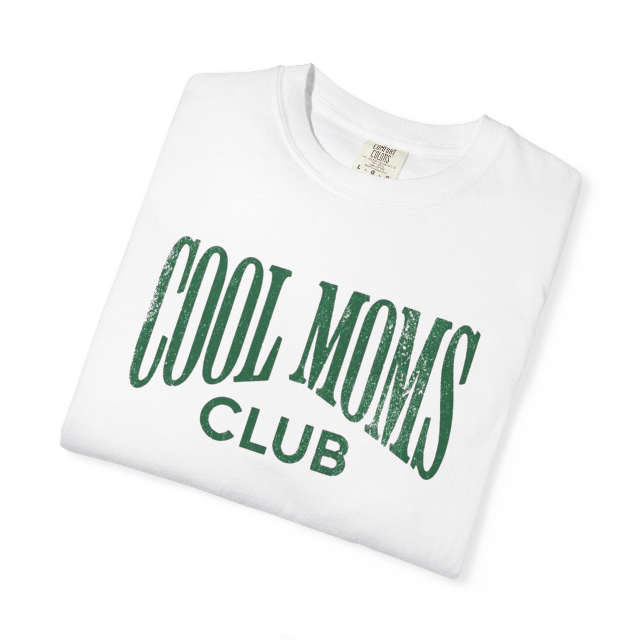 Cool Moms Club T-Shirt — Vintage Collegiate Mom Tee