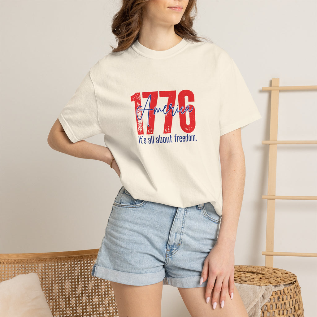 1776 Freedom Tee - Patriotic American Independence Day T-Shirt