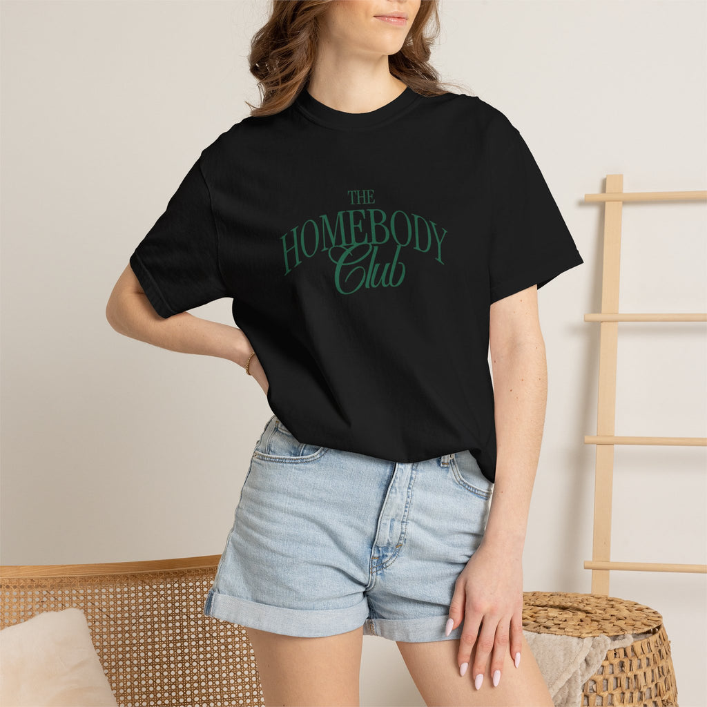 Homebody Club T-Shirt — 'The Homebody Club' Casual Graphic Tee