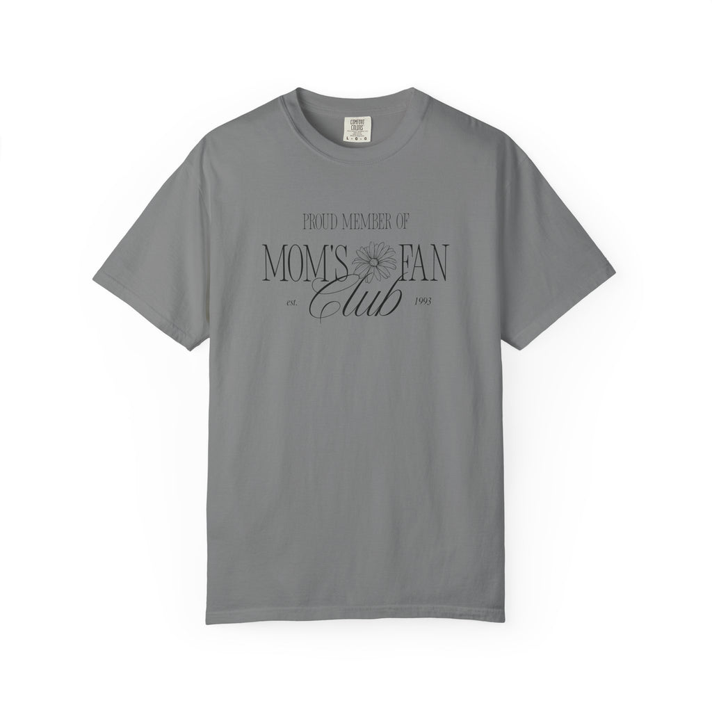 Mom's Fan Club T-Shirt — Vintage Floral Mother's Day Tee