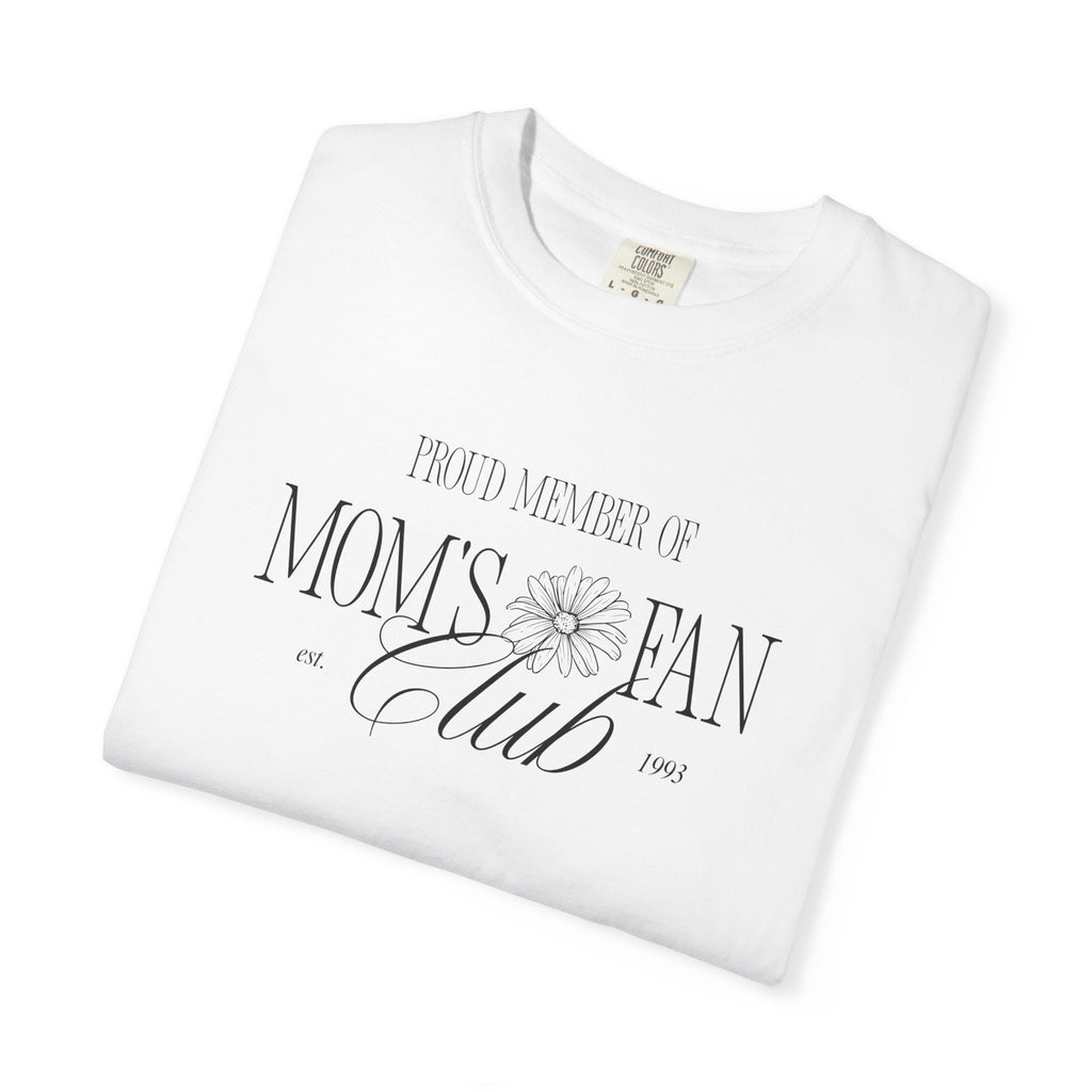 Mom's Fan Club T-Shirt — Vintage Floral Mother's Day Tee