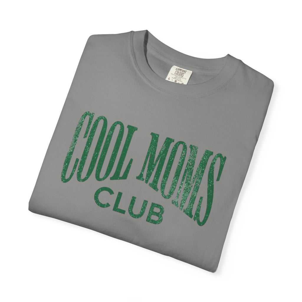 Cool Moms Club T-Shirt — Vintage Collegiate Mom Tee