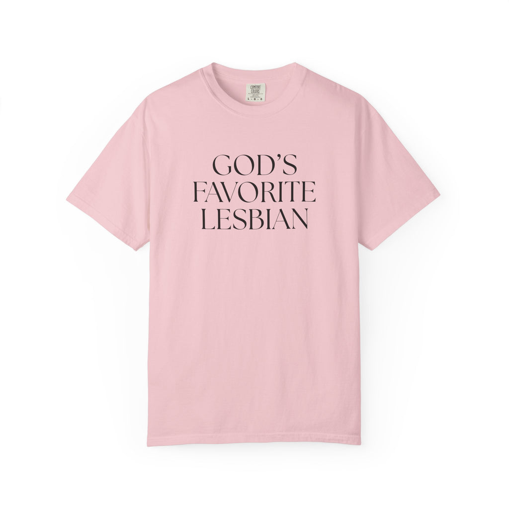 God’s Favorite Lesbian T-Shirt — Inclusive Pride Tee