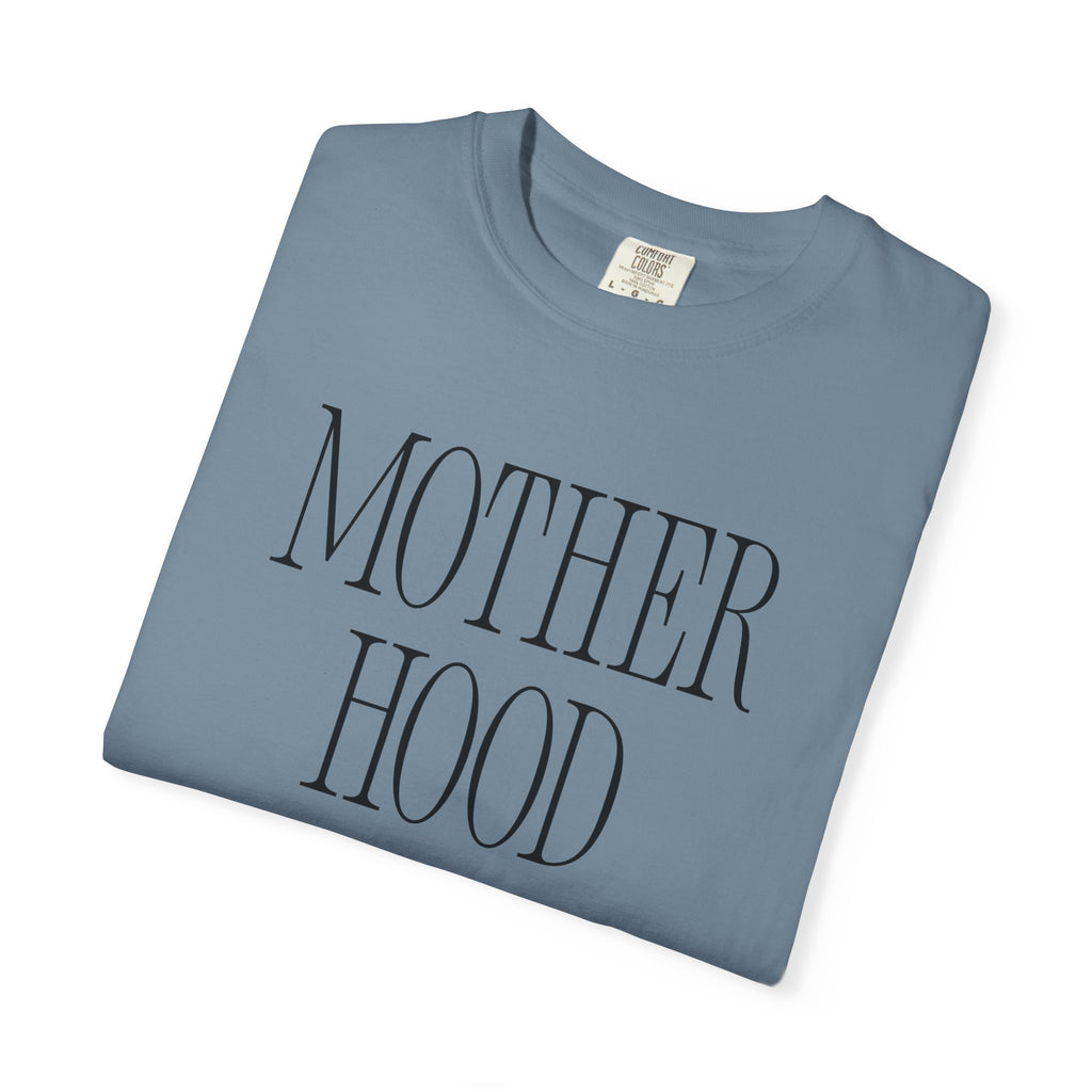 Motherhood Graphic T-Shirt — Minimalist Mom Tee
