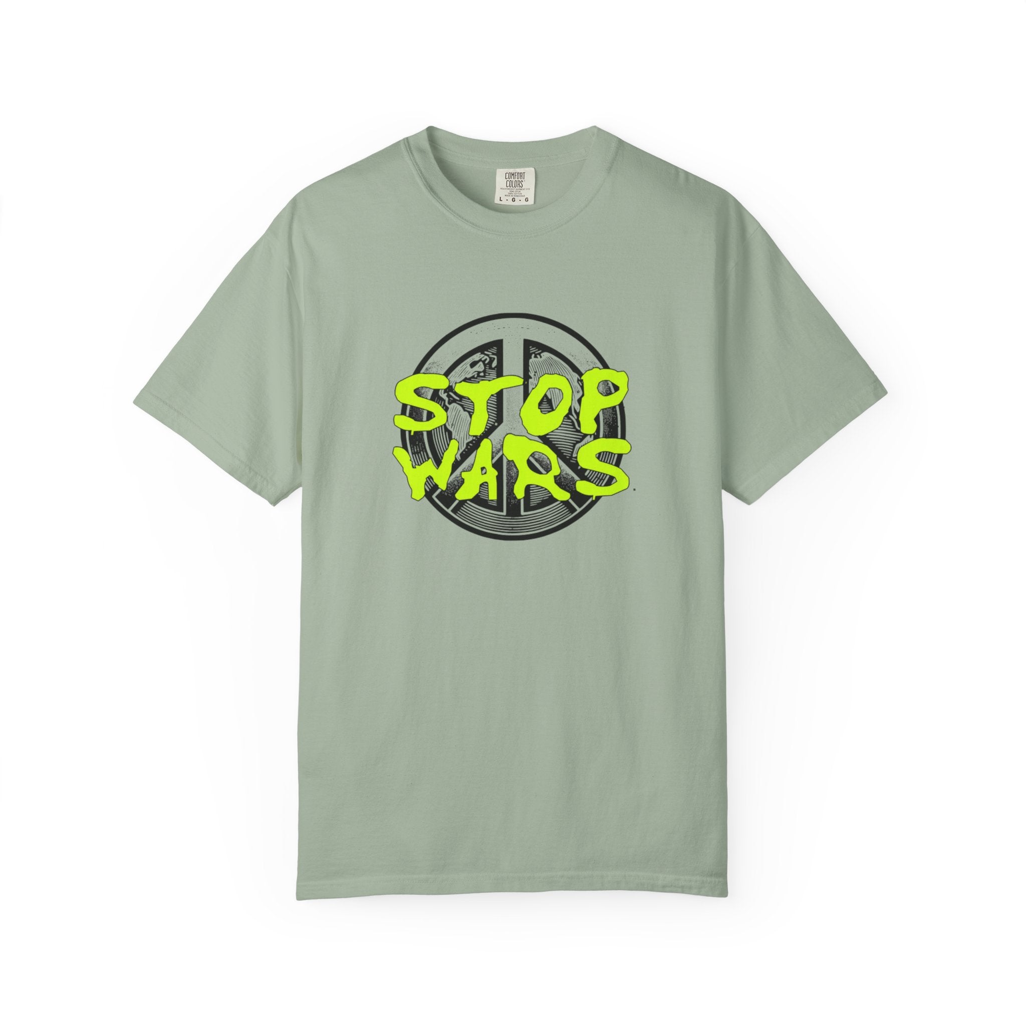 Peace Sign "Stop Wars" T-Shirt — Anti-War Graphic Tee