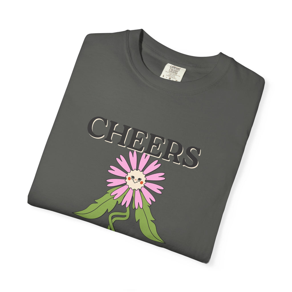 Cheers Queers Floral T-Shirt — Pride Friendly Graphic Tee