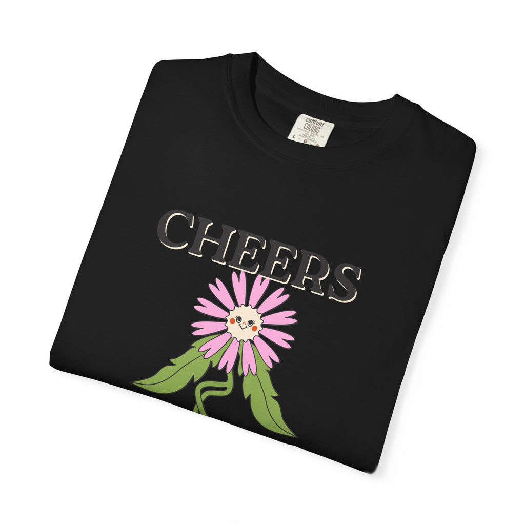 Cheers Queers Floral T-Shirt — Pride Friendly Graphic Tee