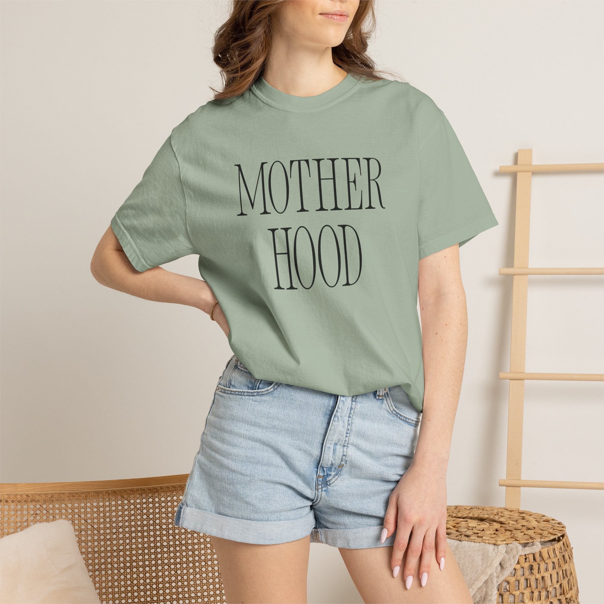 Motherhood Graphic T-Shirt — Minimalist Mom Tee