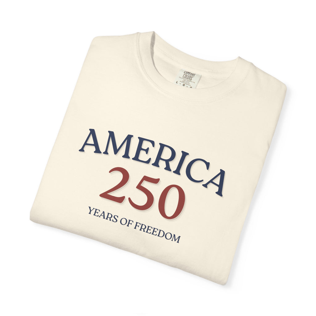 America 250 T-Shirt - Years of Freedom Patriotic Tee