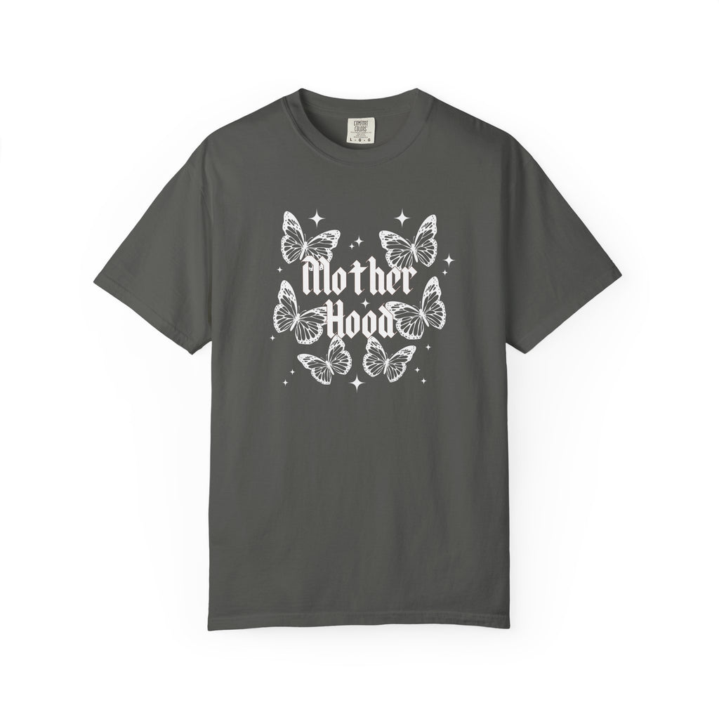 Motherhood Butterfly T-Shirt — Vintage Floral Mom Tee for Mother's Day
