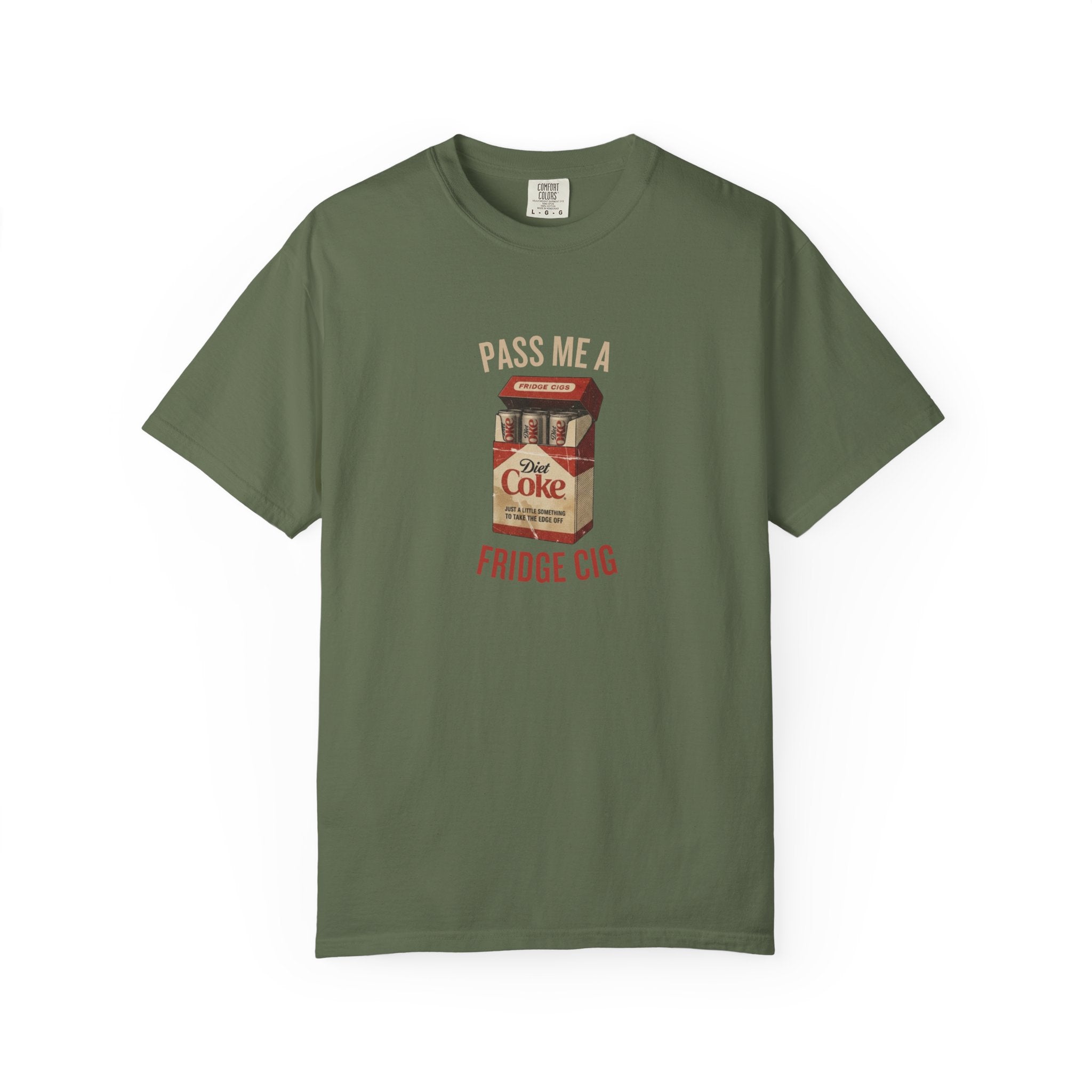 Fridge Cig Retro Soda T-Shirt — "Pass Me a Fridge Cig" Vintage Graphic Tee